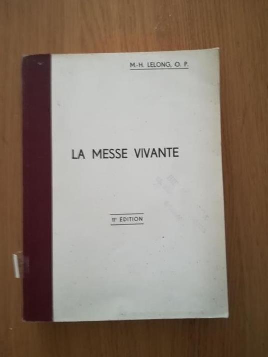 La messe vivante - copertina