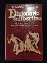 Dizionario del libertino - Giovanni Mariotti - copertina