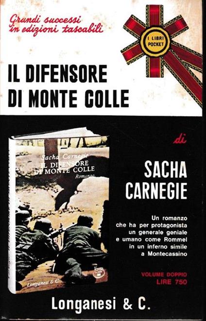 Il  difensore di Monte Colle - Sacha Carnegie - copertina