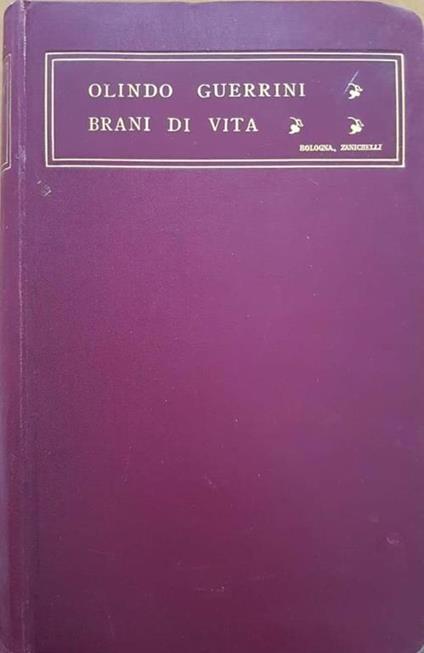 Brani di vita - Olindo Guerrini - copertina