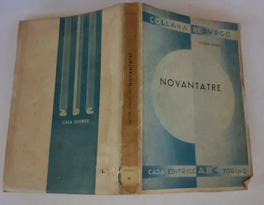 Novantatre - Victor Hugo - copertina