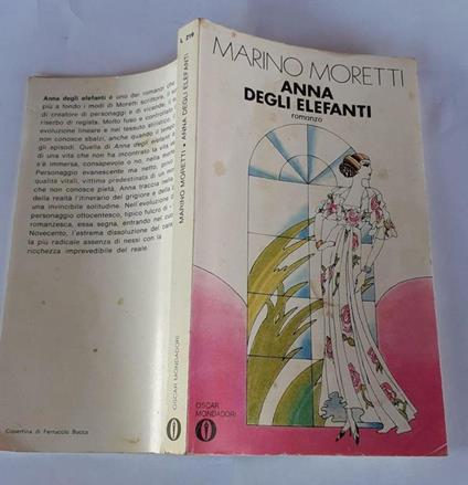 Anna degli elefanti - Marino Moretti - copertina