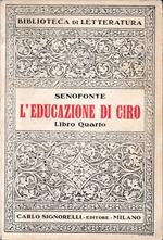 L' educazione di Ciro. Libro quarto