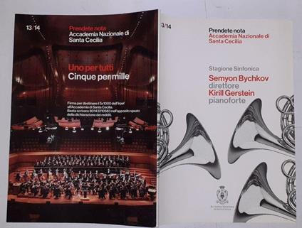 Stagione sinfonica Semyon Bychkov e Krill Gerstein - copertina