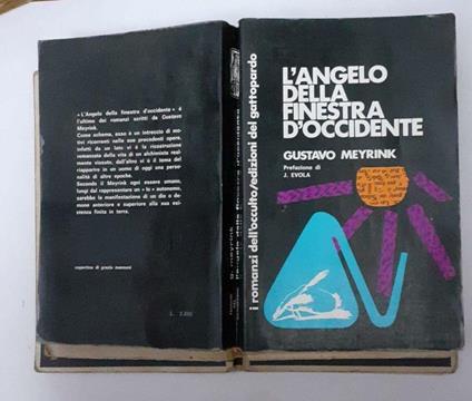 L' angelo della finestra d'Occidente - copertina