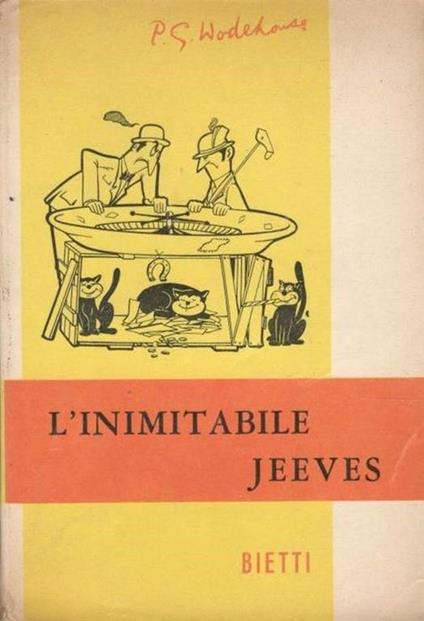 L' inimitabile Jeeves - Pelham G. Wodehouse - copertina