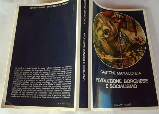 Rivoluzione borghese e socialismo. Studi e saggi - Gastone Manacorda - copertina