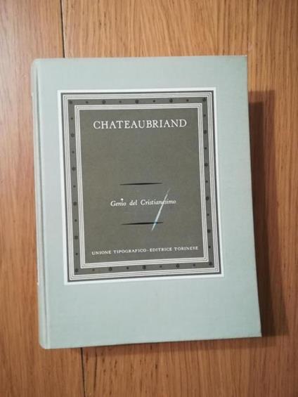 Genio del Cristianesimo - François-René de Chateaubriand - copertina
