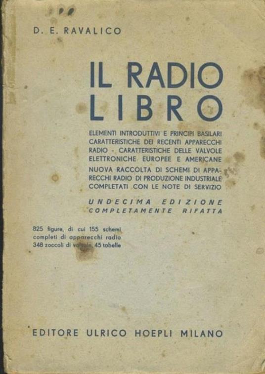 Il radio libro - Domenico E. Ravalico - copertina