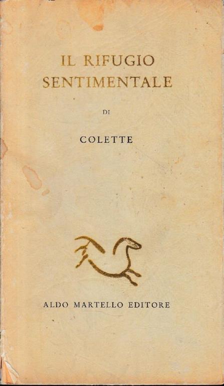 Il  rifugio sentimentale - copertina