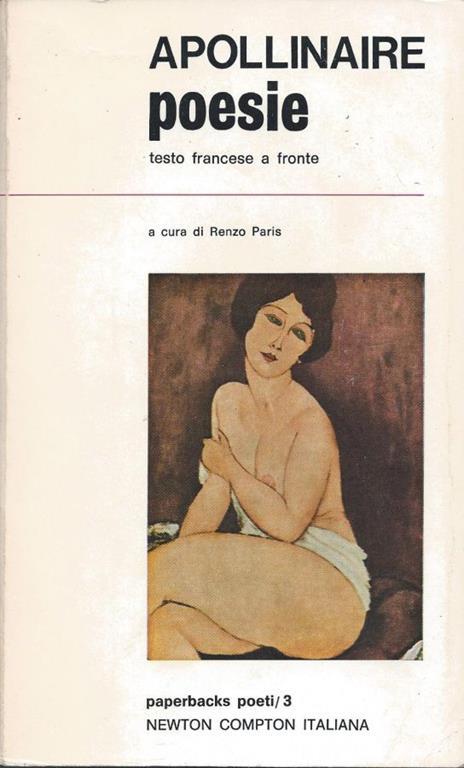 Apollinaire Poesie - Renzo Paris - copertina