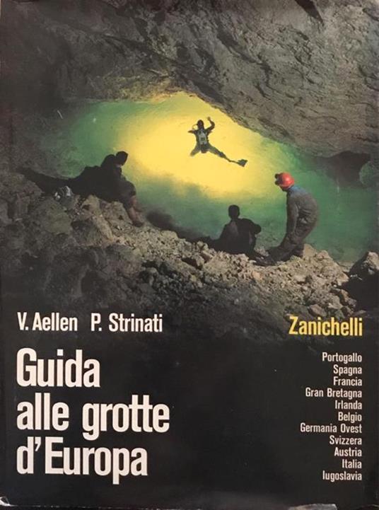 Guida Alle grotte D'Europa - copertina