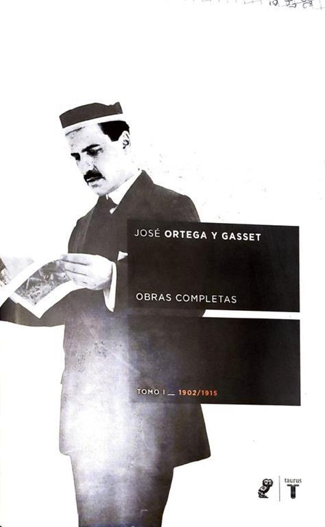Obras completas - tomo I - José Ortega y Gasset - copertina