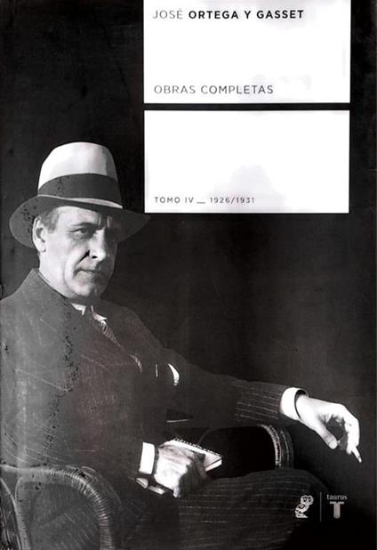 Obras completas - tomo IV - José Ortega y Gasset - copertina