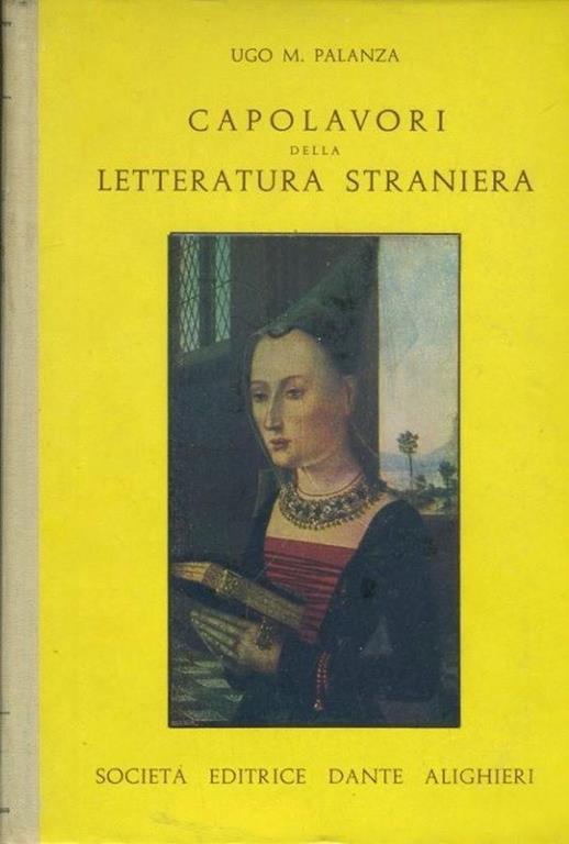 Capolavori della letteratura straniera - Ugo M. Palanza - copertina