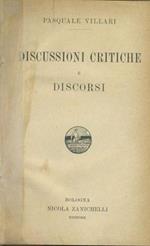 Discussioni critiche e discorsi