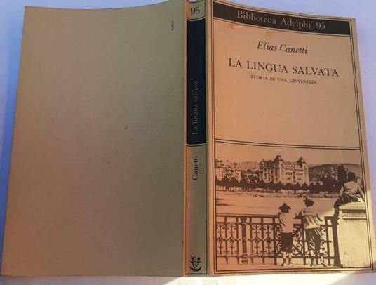 La  lingua salvata. Storia di una giovinezza - Elias Canetti - copertina