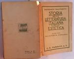 Storia della letteratura italiana e della estetica. Volume III