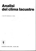 Analisi del clima lacustre