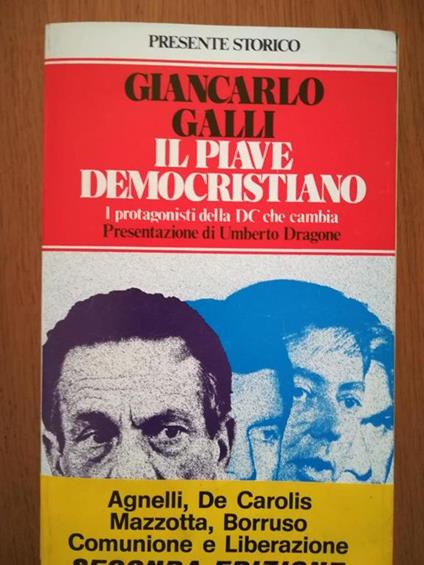 Il Piave Democristiano - Giancarlo Galli - copertina