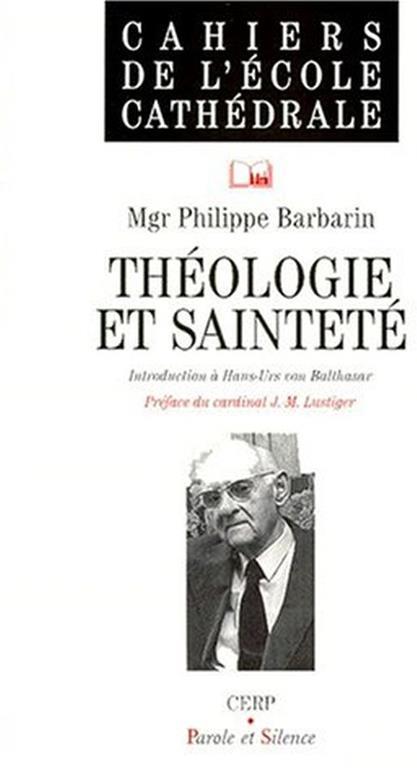 Théologie et Sainteté - copertina