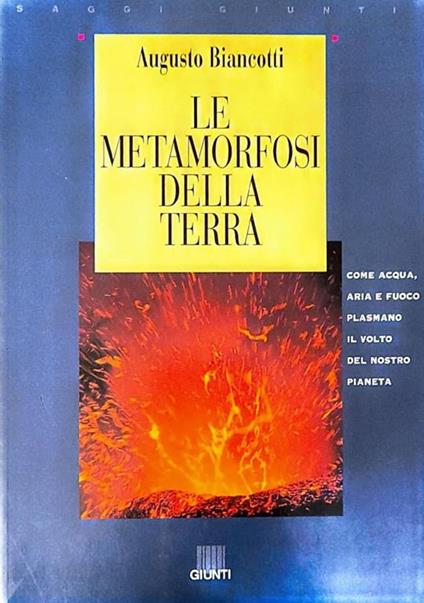 Le  metamorfosi della terra - Augusto Biancotti - copertina
