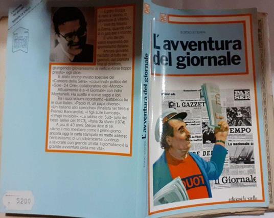 L' avventura del giornale - Egidio Sterpa - copertina