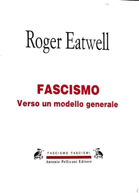 Fascismo - verso un modello generale - copertina