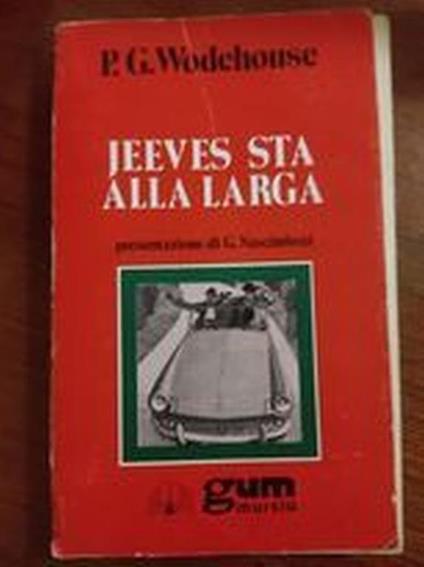 Jeeves sta alla larga - Pelham G. Wodehouse - copertina