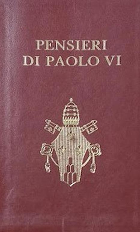 Pensieri di Paolo VI - Ulderico Gamba - copertina