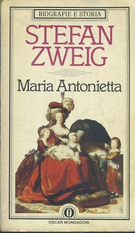 Maria Antonietta - Stefan Zweig - copertina