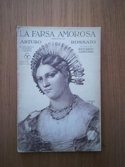 La farsa amorosa - Arturo Rossato - copertina