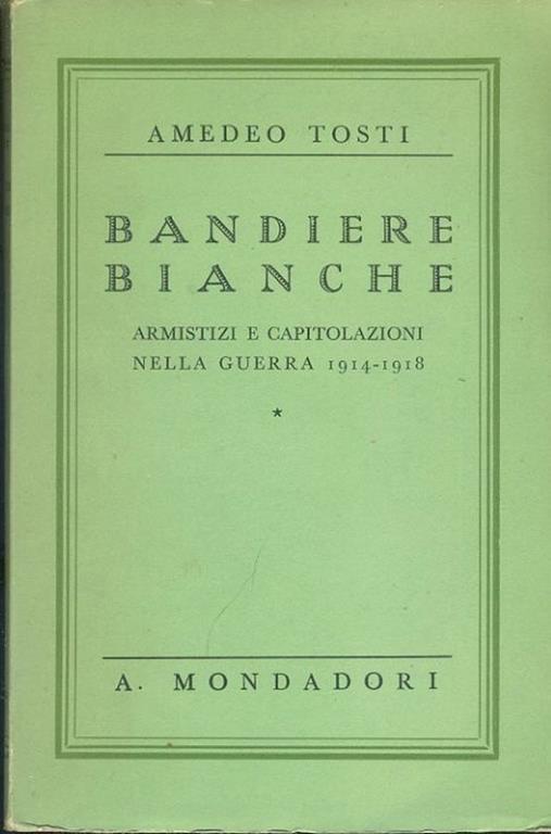 Bandiere bianche - Amedeo Tosti - copertina