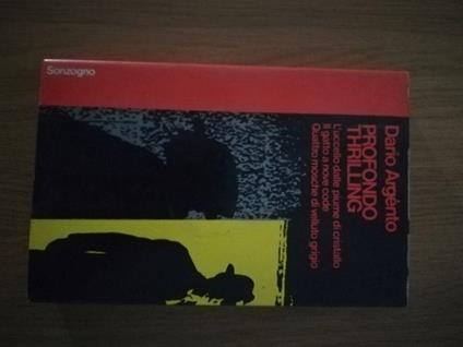 Profondo Thrilling - Dario Argento - copertina