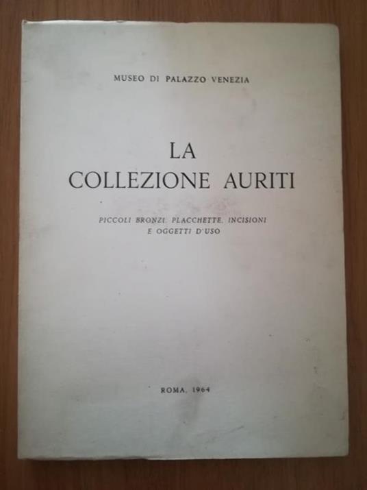 La collezione auriti - copertina