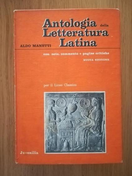 Antologia della letteratura latina - copertina