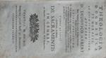 Theologia Dogmatica et Moralis ad usum Seminariorum. Tomus quintus continens tractatus De Sacramentis in Genere, De Baptismo, De Confirmatione, et De Eucharistia