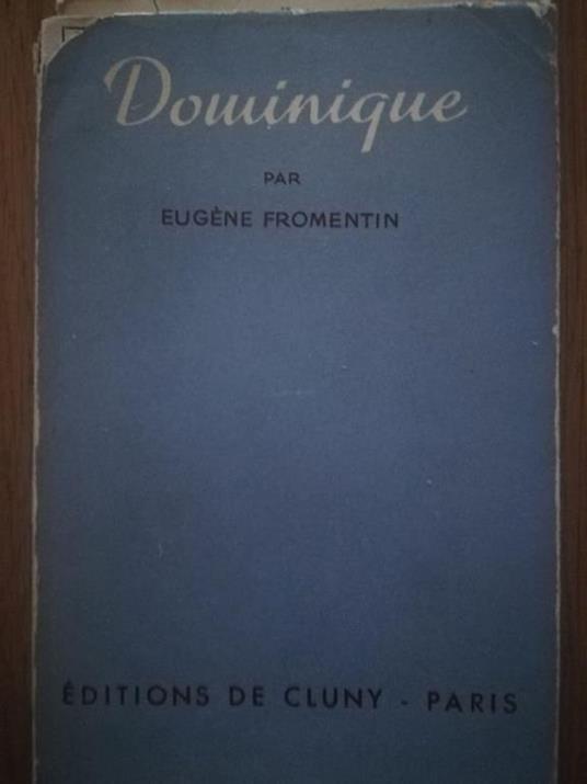 Dominique - Eugéne Fromentin - copertina