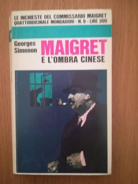 Maigret e l'ombra cinese - Georges Simenon - copertina