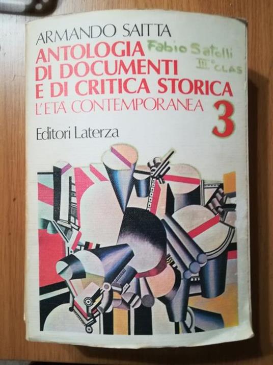 Storia contemporanea. Antologia di documenti