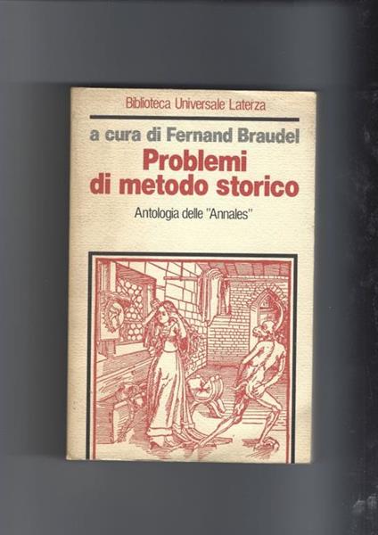 Problemi di metodo storico - Fernand Braudel - copertina