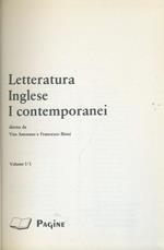 Letteratura inglese i contemporanei. Volume I/1