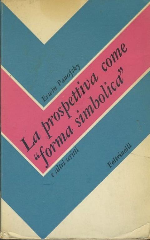 La prospettiva come forma simbolica - Erwin Panofsky - copertina