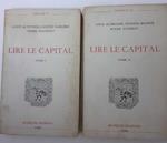 Lire le capital tome I