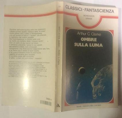 Ombre sulla luna - Arthur C. Clarke - copertina