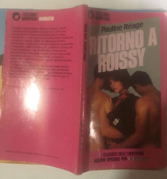 Ritorno a Roissy - Pauline Réage - copertina