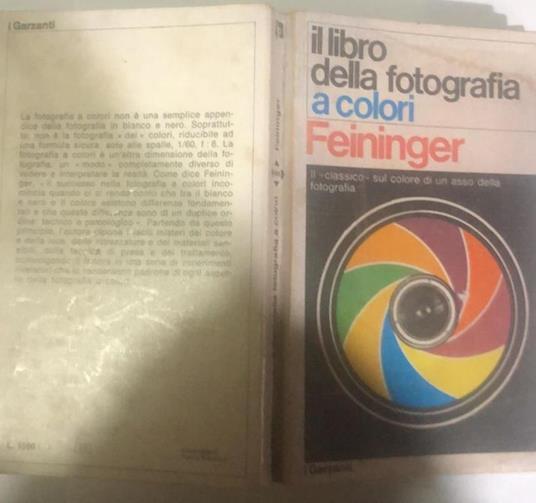 Il libro della fotografia a colori - Andreas Feininger - copertina