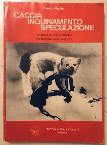 Caccia inquinamento speculazione - Benito Vaglini - copertina