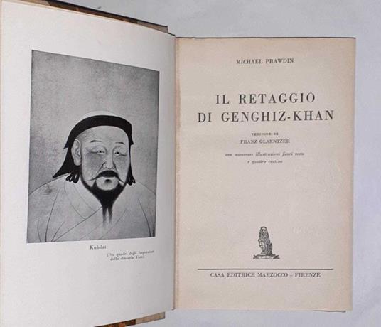 Il retaggio di Genghiz-Khan - Michael Prawdin - copertina