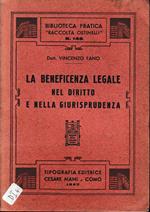 La beneficenza legale nel diritto e nella giurisprudenza